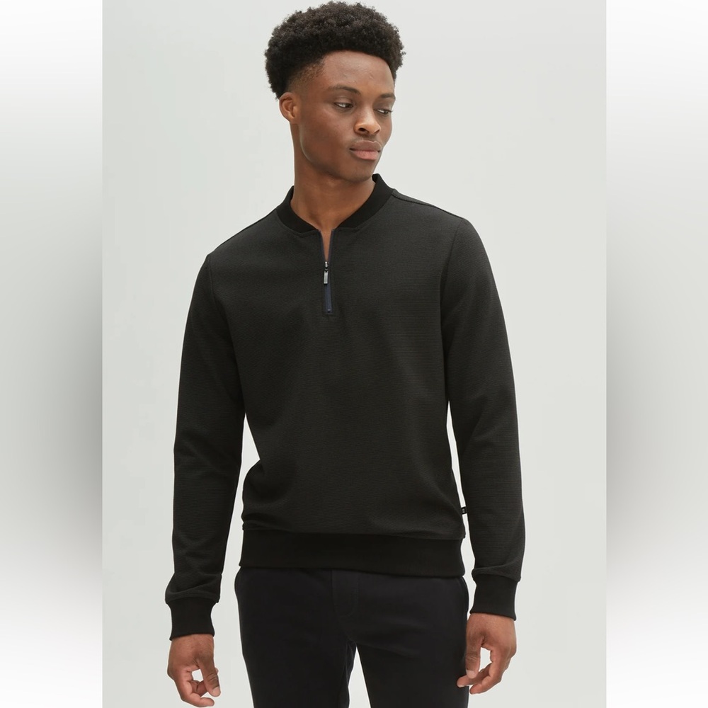 Robert Barakett Jamestown Half zip pullover